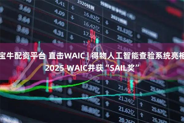 宝牛配资平台 直击WAIC | 得物人工智能查验系统亮相2025 WAIC并获“SAIL奖”