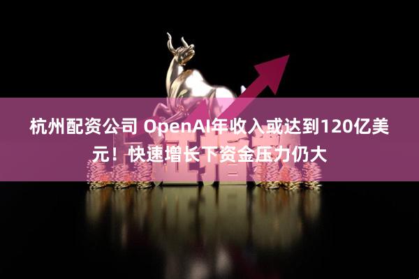 杭州配资公司 OpenAI年收入或达到120亿美元！快速增长下资金压力仍大